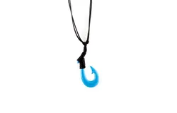 Color-Changing Necklace - Hook - White To Blue by DelSol for Women - 1 Pc Necklace