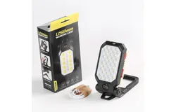 Aoresac COB Work Light LED Rechargeable Flashlight Magnetic Base and Hanging Hook 4 Modes 180 Degrees Swivel Waterproof Portable Foldable Inspection Lamp for Car Repairing Workshop Garage Camping