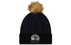 New Era Women&apos;s Dallas Cowboys 2022 Salute To Service Pom Knit Hat In Black