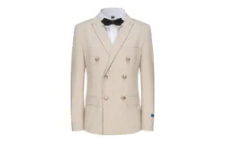 Braveman Men&apos;s Slim Fit 2-Piece Double Breasted Suit