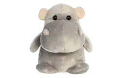Aurora® Whimsical Happy Hippo and Friends™ 27&period;9cm Happy Hippo™ Gray Stuffed Animal