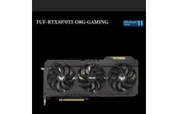 TUF Gaming GeForce RTX™ 3070 Ti Overclocked Edition 8GB GDDR6X enhanced design and powerful cooling performance