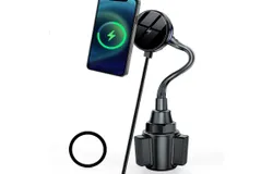 Car water cup position car mobile phone navigation stand wholesale car navigation mobile phone stand Wireless magnetizing head