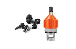 Paddleboard Air Nozzle Kit Multifunctional Inflator Pump Adapter Set Inflatable Boat Air Valve Adapter for Stand Up Paddle Boards Kayaks Surfboards Inflatable Boat Air Mattress