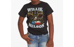 Chaser Willie Nelson Born For Trouble Tee In Black