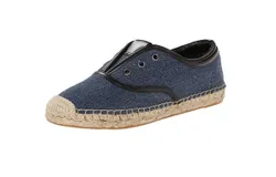 Elie Tahari Women&apos;s Mako Denim Slip-On Oxford Espadrille Sneakers In Blue