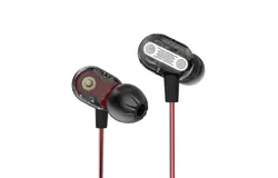 KZ ZSE 3&period;5mm Dynamic Dual Driver Earphone In Ear Headset Music Headphone Noise Isolating Sports Earbuds