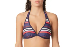 Marie Jo Juliette Padded C-Cup Halter Top In Portofine