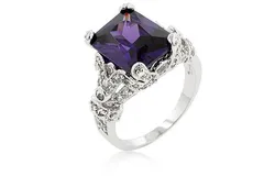 Amethyst Princess Ring