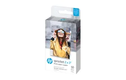 HP Sprocket Zink Photo Paper 2x3" &lpar;50 Sheets&rpar; for the HP Sprocket Photo Printers