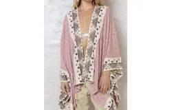 Pol Amelia Kimono In Mauve