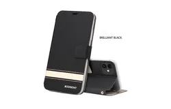 Flip-top phone case for iPhone 12 Black