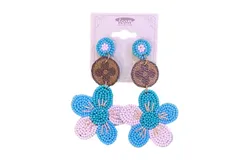 Zippity Do Dah Women&apos;s Seed Bead Earrings In Blue