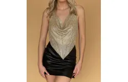 Better Be Afterhours Top In Gold