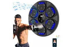 Rmeet 2024 Music Boxing Machine&comma;Boxing Wall Mount Machine for Adults Kids&comma;Black