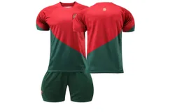 Ronaldo Portugal Soccer Football Jersey No&period;7&period; Sports Fans Outdoor T-Shirt Boys Kids Youth Jersey Shirt Socks Soccer Shirt Gift Kit Set