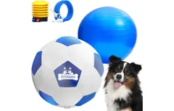 Herding Ball for Dogs 18&apos;&apos; Durable Dog Soccer Ball Herding Ball for Australian Shepherd and Herding Ball for Cattle Dogs Outdoor Dog Toy