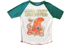 Rowdy Sprout Red Hot Chili Pepper Tee In Off White&sol;green