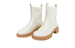 Ccocci Chelsea Boot In Off White