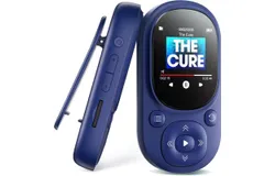 64GB MP3 Music Player ，HiFi Music MP3 Player with Sensitive Touch Button&1&period;5" Screen&comma; with Clip&sol;Pedometer for Sports&comma;Running&comma; Earphone Included，Blue