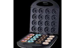 Temperature-controlled 16-hole double-sided heating donut machine