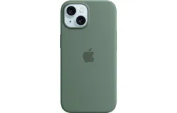 Apple - iPhone 15 Silicone Case with MagSafe - Cypress