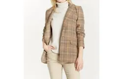 Oat New York Slim Boyfriend Blazer In Light Sage