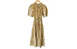 Lola Australia Pacific Dress In Pineapple Bamboo