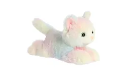 Aurora® Adorable Mini Flopsie™ 20&period;3cm Kitten Pink Stuffed Animal