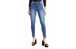 Nicole Miller Redhook High Rise Skinny Jean In Dark Blue