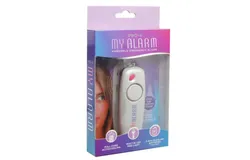 Pro-4 My Alarm Handheld Emergency Alarm With Pull-Cord Activation and Built-In LED Mini Light&comma; 2 AAA Batteries Included