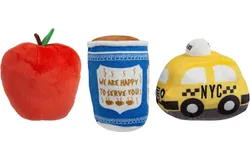 Pet Toys, Plush Dog Squeaker Toys and Cat Teaser Toys, Dog Owner and Cat Owner Pet Toy Sets, Must Have Pet Accessories for Pet Owners