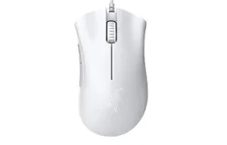 Razer DeathAdder Essential Gaming Mouse&colon; 6400 DPI Optical Sensor - 5 Programmable Buttons - Mechanical Switches - Rubber Side Grips - Mercury