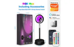 Sunset lights APP remote control RGB floor atmosphere lights rainbow projection sunset lights live background sunset lights Doodle Bluetooth app