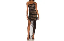 Nookie Mecca One Shoulder Dress In Black