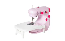 Magicfly Mini Sewing Machine for Beginners&comma;  &ZeroWidthSpace;&ZeroWidthSpace;Portable Machine&comma; with Extension Table&comma; Lightweight&comma; Home Use&comma; Pink