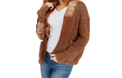 Heyson That I Can Work With Grandpa Cardigan In Brown