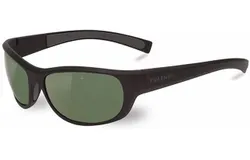 Vuarnet Unisex Round Sunglasses In Matte Black Lens Color Pure Grey