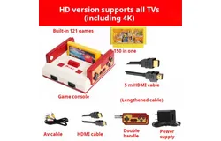 Classic Mini Family Computer Console card with built-in games-500 game card and 5m HD cable and 150 in 1