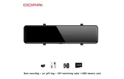 DDPai E5 driving recorder car camera 2K ultra high-definition night vision rearview mirror dual-lens reversing image integrated&comma; extremely dark&comma; 128G card&comma; 24H monitoring line