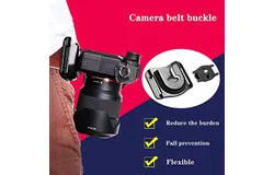Camera Belt Mount&comma; Hanger Sling Clip Holster for SLR DSL Camera&comma;Carry Your Light Weight Camera from Your Waist Belt