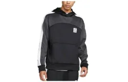 Nike Starting Five Basketball Loose Fit Hoodie In Black