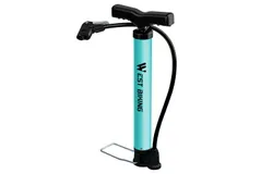 120PSI Steel Turquoise Cycling Pump Air Inflator Road MTB Bike Tire Bicycle Pump