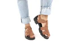 Shoe The Bear Women&apos;s Alva Fisherman Sandals In Tan