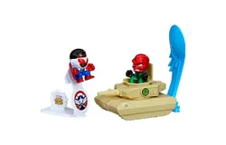 Marvel Stunt Squad by Hasbro&comma; Captain America vs Red Skull
