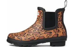 Hunter Women&apos;s Original Chelsea Rain Boots In Leopard