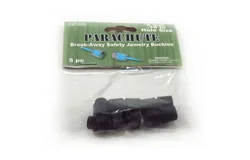 Parachute Cord Safety Buckles 5mm 5&sol;Pkg-Black