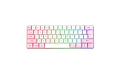 61 Keys Laptop Desktop Wired Gaming Compact Keyboard RGB Illuminated Keyboard