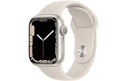 Apple Watch Series 7 &lpar;GPS&comma; 41MM&rpar; -Starlight Aluminum Case with Starlight Sport Band &lpar; Excellent Refurbished&rpar;