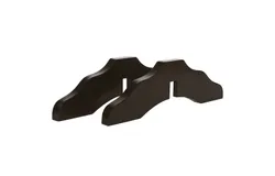 Arf Pets Support Feet for Pet Gate &lpar;Espresso&rpar; for The Arf Pets Dog Gates Model APDGWD4P - Set of 2